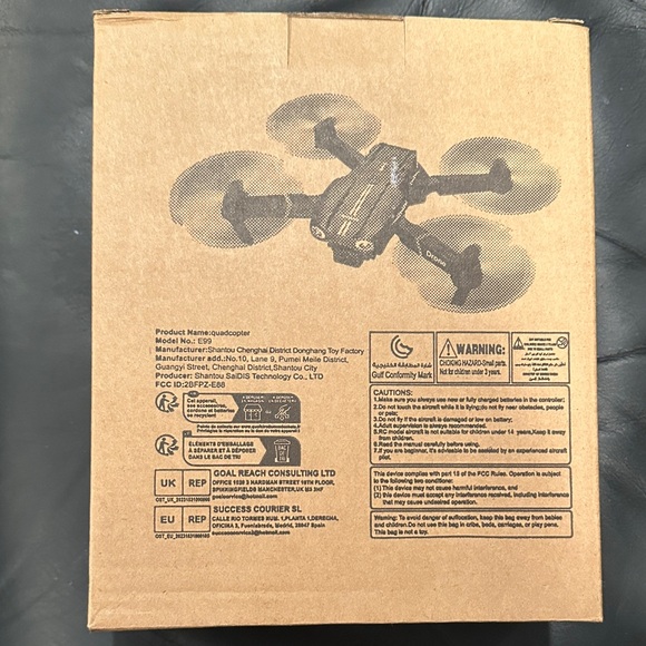 Dual Camera E99 Drone Foldable RC Quadcopter with Protective Frame & App Control - Picture 7 of 10